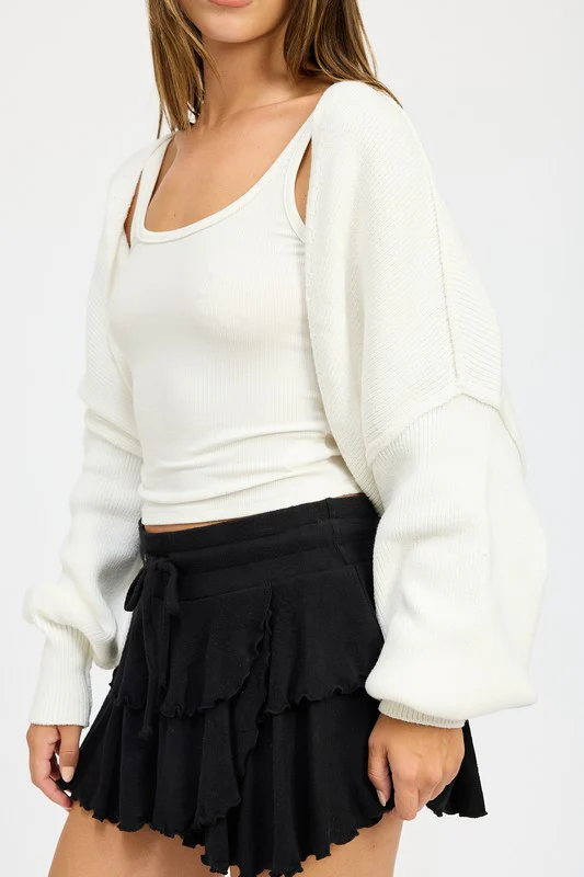 OVERSIZED SHRUG CARDIGAN - Lositime