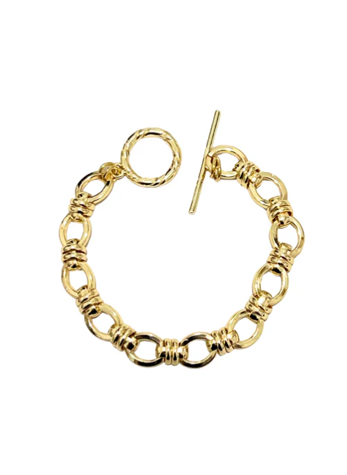 Valerie Gold Ovals Bracelet - Lositime