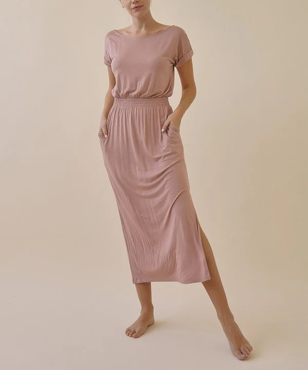 BAMBOO CASUAL ONE PIECE WITH POCKETS - Lositime