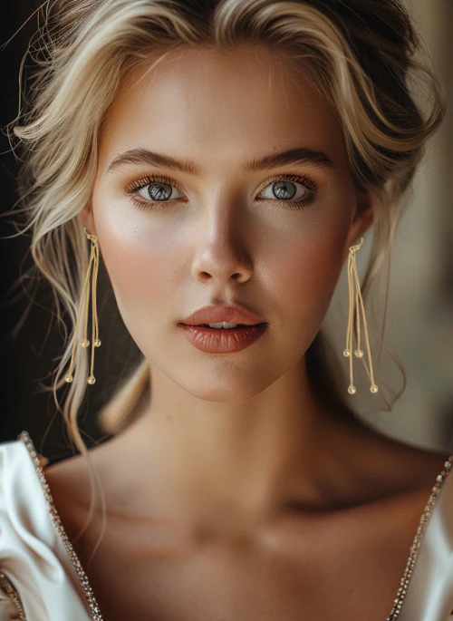 Victoria Gold Earrings - Lositime