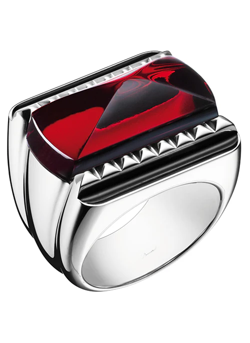 LOUXOR Large Crystal Ring - Lositime