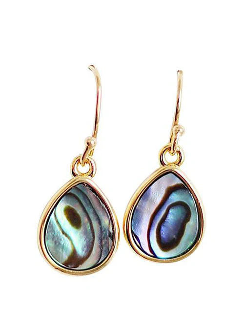 Teardrop Earrings in Gold - Lositime