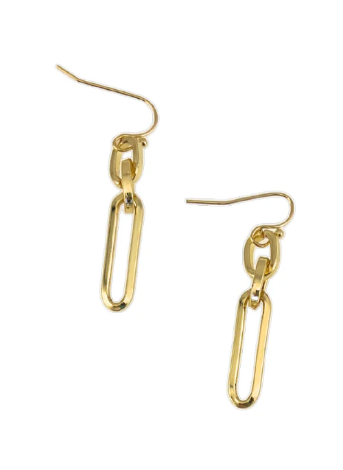 Bianca Paperclip Earrings - Lositime