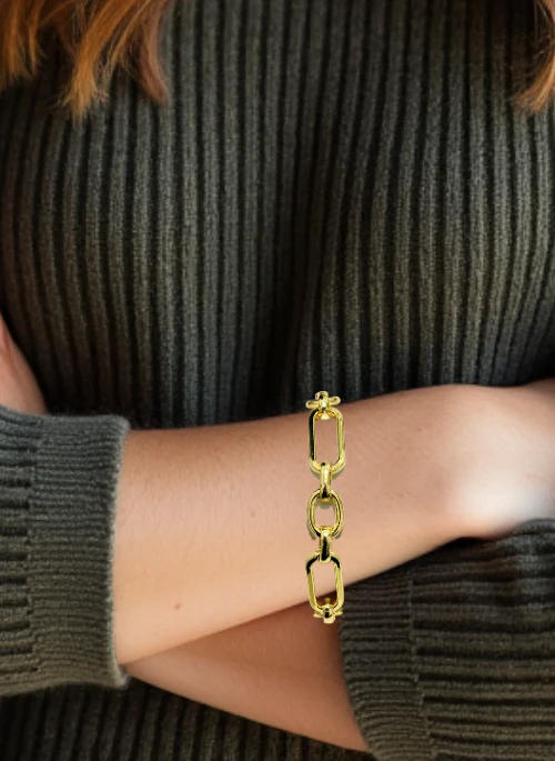Braelyn Paperclip Bracelet - Lositime
