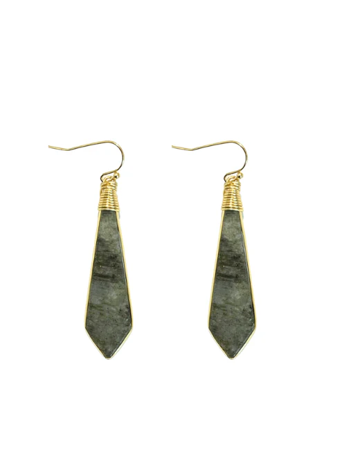 Rachel Labradorite Earrings - Lositime