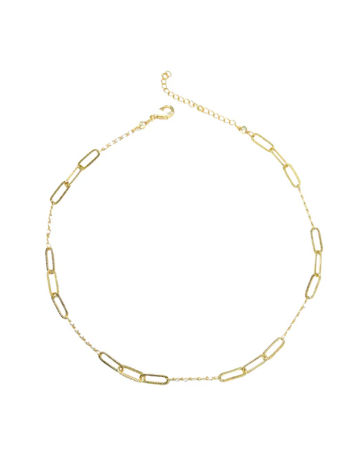 Candace Paperclip Necklace - Lositime