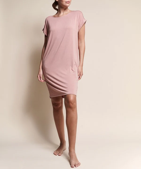 BAMBOO CROP DRESS WITH POCKETS - Lositime