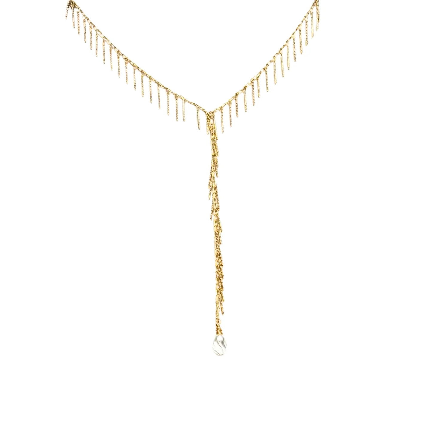 Remy Y-Necklace in Silver & Gold - Lositime