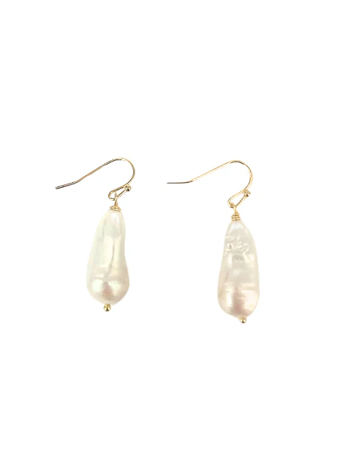 Zoey Baroque Pearl Earrings - Lositime