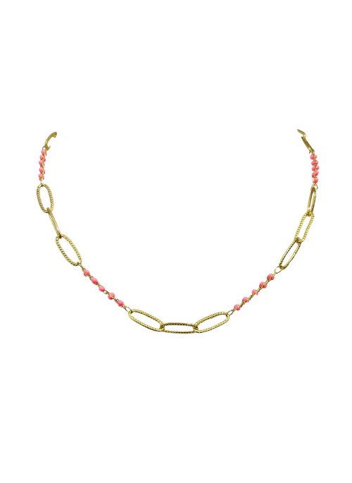 Candace Paperclip Necklace - Lositime