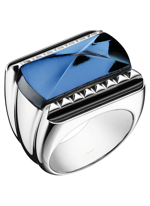 LOUXOR Large Crystal Ring - Lositime