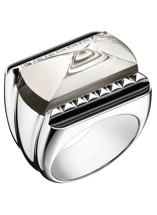 LOUXOR Large Crystal Ring - Lositime