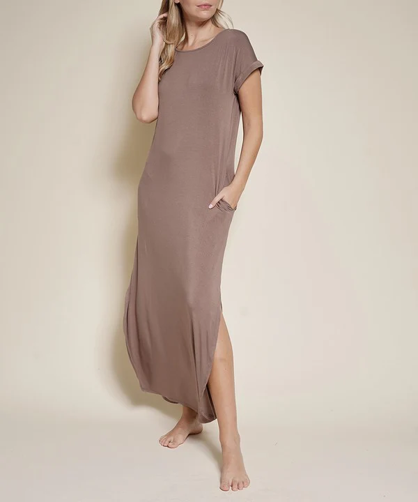 BAMBOO MAXI DRESS - Lositime
