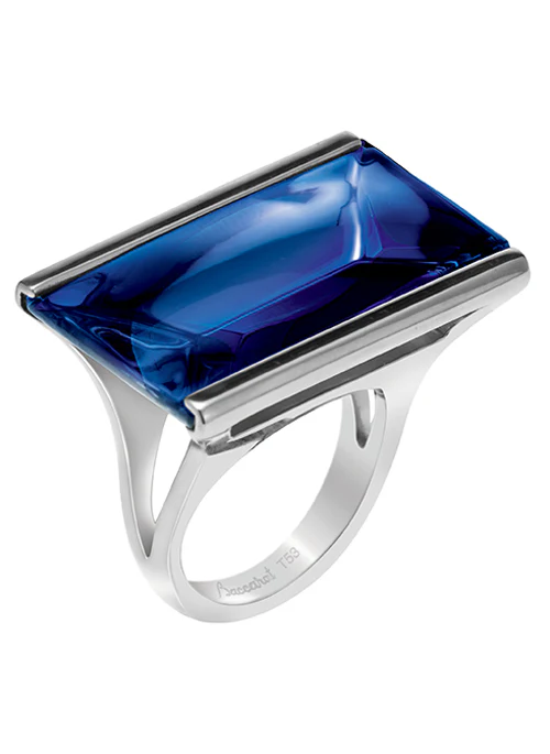 SO INSOMNIGHT Large Crystal Ring - Lositime