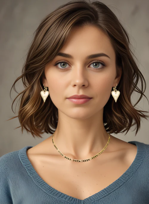 Heart and Pearl Pave Earrings Gold - Lositime